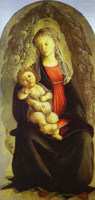 Madonna in Glory, Sandro Botticelli